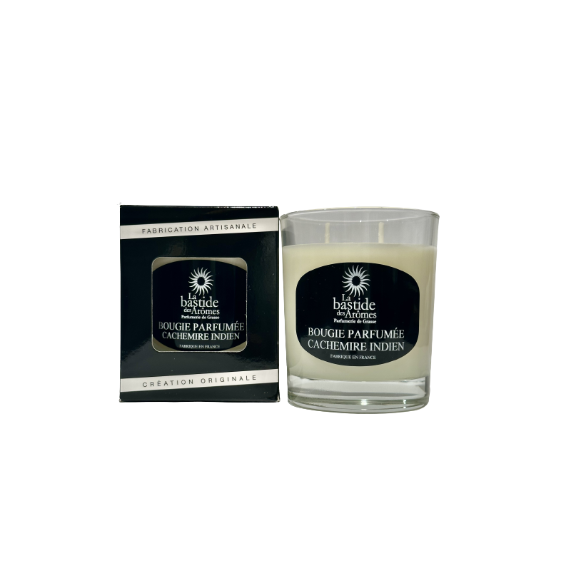 Bougie parfumée Cachemire indien 220g Bougie parfumée Cachemire indien 220g