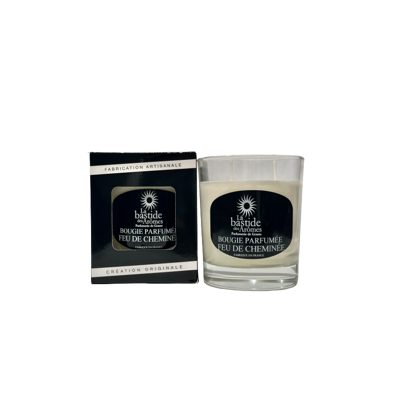 Bougie parfumée Feu de cheminée environ 220g