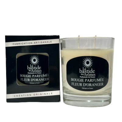 Bougie parfumée Fleur d'oranger environ 220g