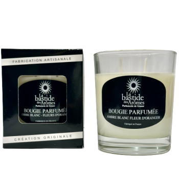 Bougie parfumée Fleur d'oranger environ 220g
