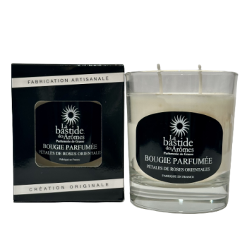Bougie parfumée Pétales de Roses Orientales environ 220g