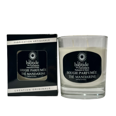 Bougie parfumée Thé - Mandarine environ 220g