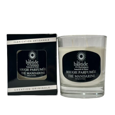 Grande Bougie Parfumée 220g - Thé - Mandarine