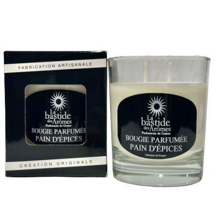 Grande Bougie Parfumée 220g - Pain d'épices