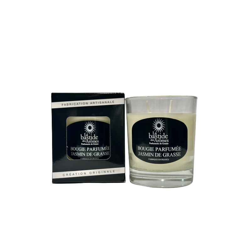 Bougie parfumée Jasmin de Grasse environ environ 220g Bougie parfumée Jasmin de Grasse environ environ 220g