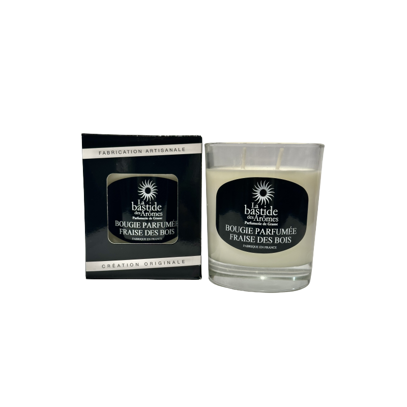 Bougie parfumée Fraise des bois environ 220g Bougie parfumée Fraise des bois environ 220g