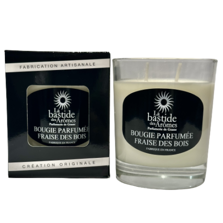 Grande Bougie Parfumée 220g - Fraise des bois