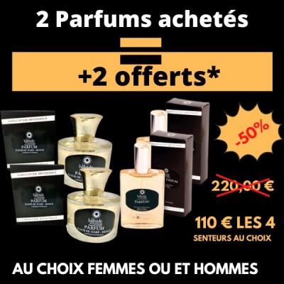 .2 + 2 OFFERTS - Parfums 100 ml Femmes ou/et Hommes