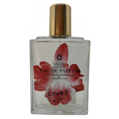 Eau de Parfum Femme 100 ml - Fleur d'oranger - Musc blanc