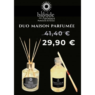 OFFRE DUO - Diffuseur 250 ml + Recharge 250 ml