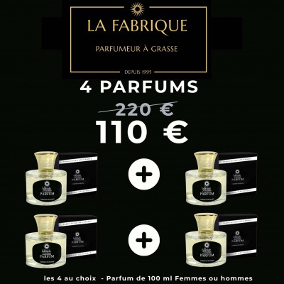 .2 + 2 OFFERTS - Parfums 100 ml Femmes ou/et Hommes